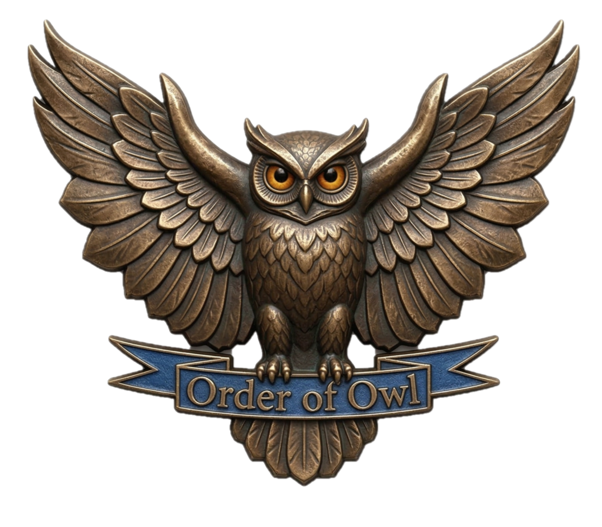 Logo des Order of Owl mit stilisierter Eule